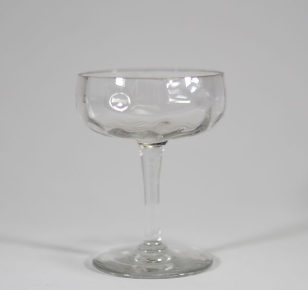 Koloman Moser (1868–1918) Verre à champagne « Meteor » Wiener Werkstätte – Vers 1899.
