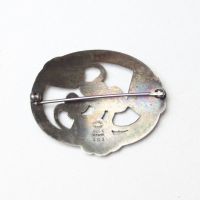 Georg Jensen Broche en argent, modèle 101 – Vers 1915-1930.
