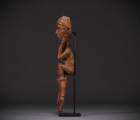 Luluwa  - Pipe de forme anthropomorphe - Rep.Dem.Congo