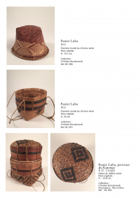Collection of over 200 Central African baskets from the 19th and 20th centuries - Collection of Mr Christian Borzykowski.