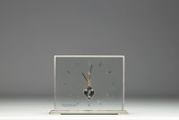 Jaeger LeCoultre - Rare Baguette 8-day clock, in working order.