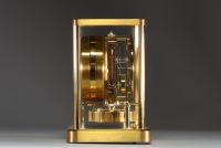 Jaeger-LeCoultre - Atmos ‘Hermès’ perpetual movement clock, gilded brass cage.