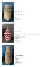 Collection of over 200 Central African baskets from the 19th and 20th centuries - Collection of Mr Christian Borzykowski.
