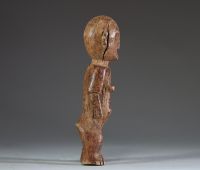 Afrique RDC - Statuette Ngbaka en bois sculpté, Congo RDC, début XXème.