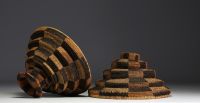 Collection of over 200 Central African baskets from the 19th and 20th centuries - Collection of Mr Christian Borzykowski.