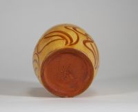 Herman A. Kahler (1865-1940)   Vase en céramique, Art Nouveau danois, circa 1905.