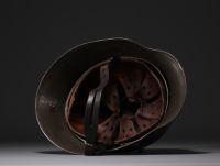 Casque allemand utilisé par la Chine pendant la coopération sino-allemande.