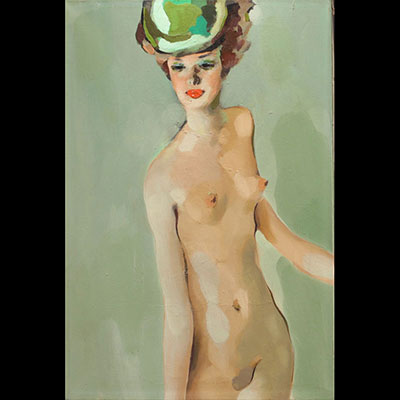 Jean Gabriel DOMERGUE (1889-1962) attr. to 