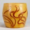 Herman A. Kahler (1865-1940)   Vase en céramique, Art Nouveau danois, circa 1905.