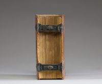 Le Nouveau Testament, Les Chants des psaumes, bible Néerlandaise, serrures et charnières en argent, 1775.