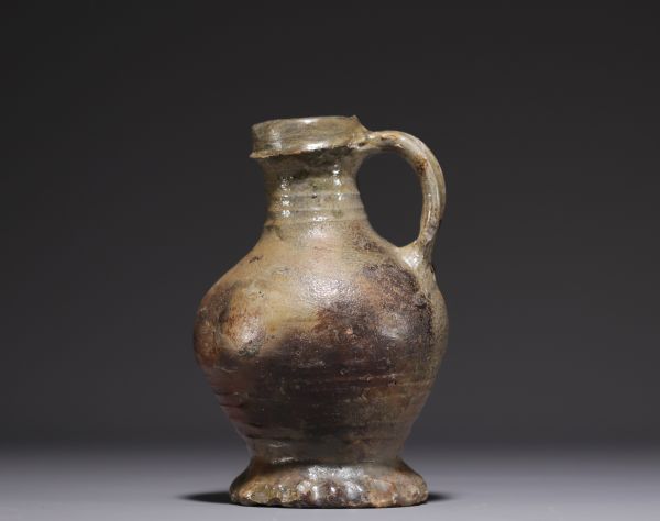 Raeren - Small vase in glazed stoneware, 16th century.