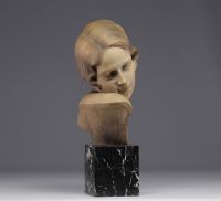 Auguste Henri CARLI (1868-1930) Buste de 