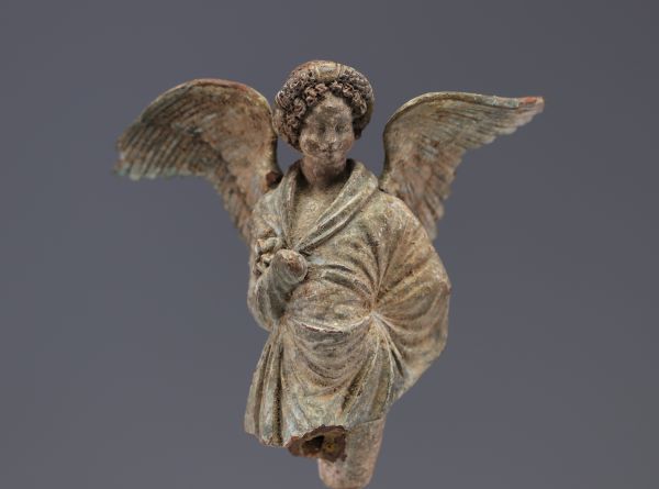 Ancien ange en terre cuite 