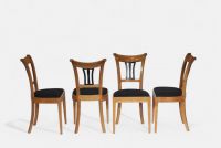 10 Chaises en cerisier