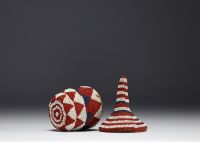 Collection of over 200 Central African baskets from the 19th and 20th centuries - Collection of Mr Christian Borzykowski.