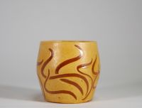 Herman A. Kahler (1865-1940)   Vase en céramique, Art Nouveau danois, circa 1905.