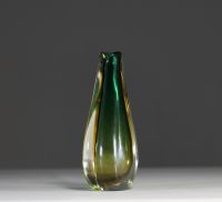 Flavio POLI (1900-1984) Soliflore Sommerso en verre multicouche, Murano, vers 1960-70