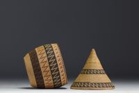 Collection of over 200 Central African baskets from the 19th and 20th centuries - Collection of Mr Christian Borzykowski.