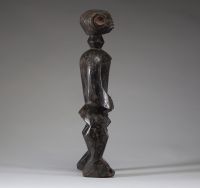 Afrique - Statue Mumuyé « Lagalagana » en bois sculpté, Nigéria.