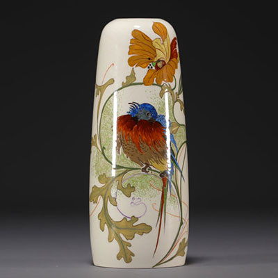 Vase en faïence de Gouda, Zuid Holland, vers 1900-1910.