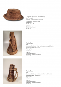 Collection of over 200 Central African baskets from the 19th and 20th centuries - Collection of Mr Christian Borzykowski.