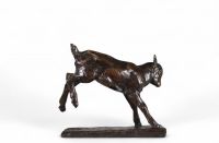 Joseph Franz Pallenberg (1882–1946) Bronze Le chevreau bondissant