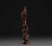 DRC - Bena Lulua statuette, finely carved.