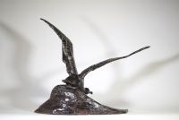MAXIMILIEN LOUIS FIOT (1886-1953) – Belle épreuve en bronze Art déco 