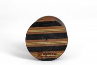 Angelo Mangiarotti (1921–2012) Vase en bois coloré pour Alpimass – Italie, vers 1980.