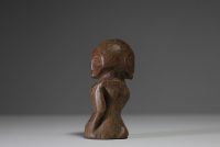 Afrique RDC - Statue Janus Luba, Hemba Kabeja, début XXème.