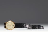 ELECTION - Gentleman's watch in 18k gold, calibre 645, circa 1950-60.