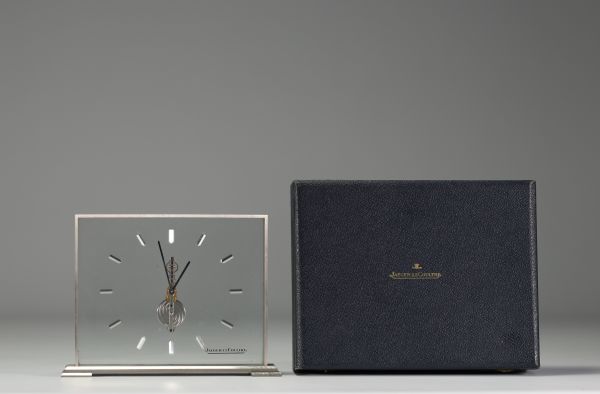 Jaeger LeCoultre - Rare Baguette 8-day clock, in working order.