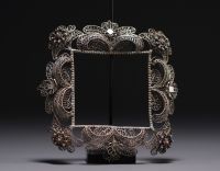 Paire de cadres en argent filigrané, Russie, XVIIIème.