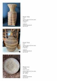 Collection of over 200 Central African baskets from the 19th and 20th centuries - Collection of Mr Christian Borzykowski.