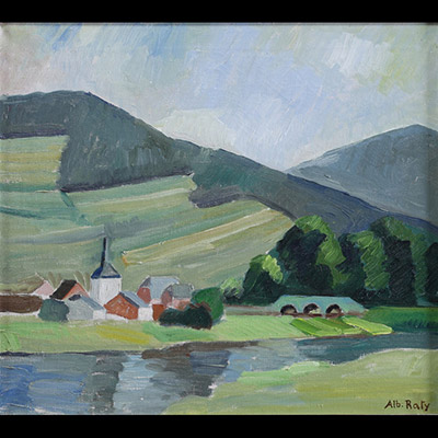 Albert RATY (1889-1970) huile sur toile
