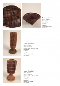 Collection of over 200 Central African baskets from the 19th and 20th centuries - Collection of Mr Christian Borzykowski.