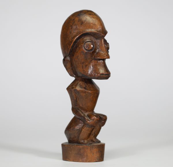 Statuette Tiki en bois Océanie, probablement Polynésie, XXe siècle (ou antérieur)