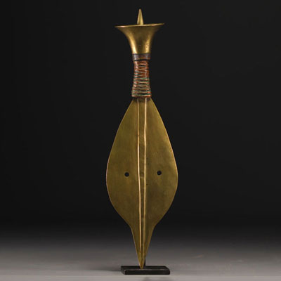 Brass knife - Kuba - Rep.Dem.Congo