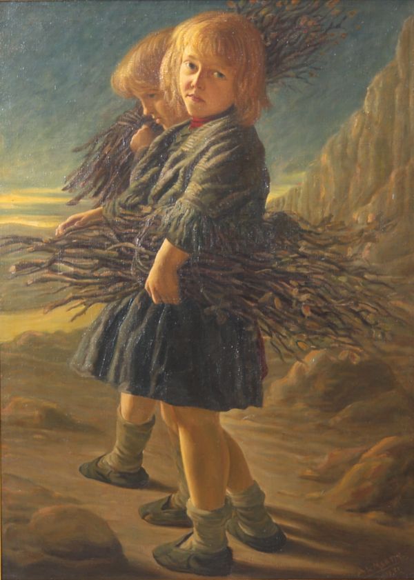 A. L. Martin. Huile sur toile 