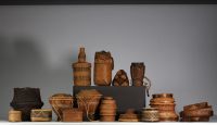Collection of over 200 Central African baskets from the 19th and 20th centuries - Collection of Mr Christian Borzykowski.