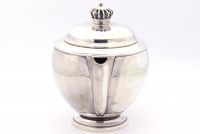 Axel SOLOMONSEN (20th century) Solid silver coffee service, hallmarked 925.