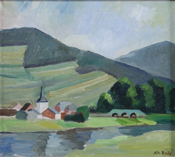 Albert RATY (1889-1970) huile sur toile