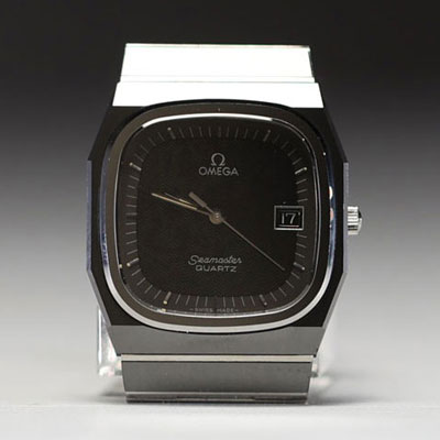 Omega - Seamaster Ceramic Black Tulip, men's watch, ceramic case and bracelet, Quartz movement, circa 1981.