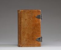 Le Nouveau Testament, Les Chants des psaumes, bible Néerlandaise, serrures et charnières en argent, 1775.