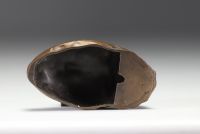Paul WUNDERLICH (1927-2010) Bronze mask, monogrammed and numbered 7/12.
