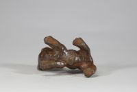 Pierre CHENET (né en 1922) – Chaton en bronze