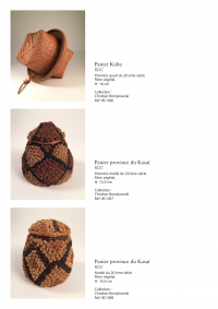 Collection of over 200 Central African baskets from the 19th and 20th centuries - Collection of Mr Christian Borzykowski.
