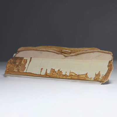 Chine - Pierre de rêve, paysage capturé dans la Paésine.