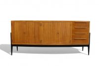 Alfred HENDRICKX (1931-2019) pour Belform - Enfilade quatre portes et quatre tiroirs, vers 1956.