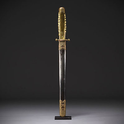 Chine - Dague d'officier nationaliste de la seconde guerre mondiale.